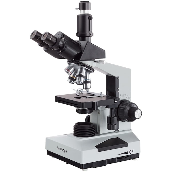 Amscope 40X2000X LED Trinocular Biological Compound Microscope T490B
